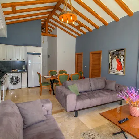 빌라 Patara Titanic 3+1 Villa, Oezel Havuzlu,